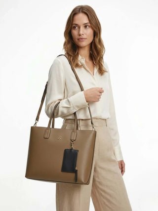 DAMENHANDTASCHEN - TOMMY HILFIGER TAUPE - AW0AW18122 5