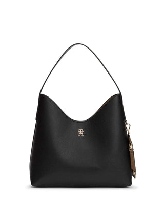DAMEN-SCHULTERTASCHE - TOMMY HILFIGER SCHWARZ - AW0AW18140