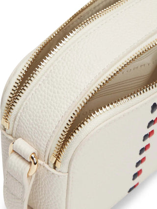 DAMEN-SCHULTERTASCHE - TOMMY HILFIGER CREME - AW0AW18153 3