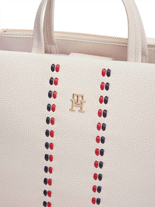 DAMENHANDTASCHEN - TOMMY HILFIGER CREME - AW0AW18155 4