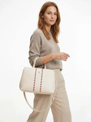 DAMENHANDTASCHEN - TOMMY HILFIGER CREME - AW0AW18155 5