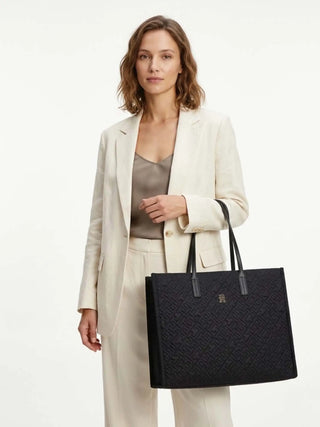 DAMEN-TASCHE - TOMMY HILFIGER SCHWARZ - AW0AW18163 5