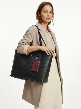 DAMEN-TASCHE - TOMMY HILFIGER BLAU - AW0AW18174 5