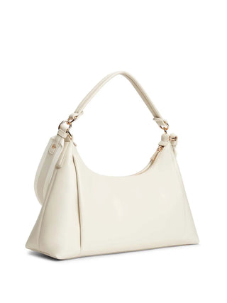BORSA A SPALLA DONNA - TOMMY HILFIGER CREMA - AW0AW18373 2