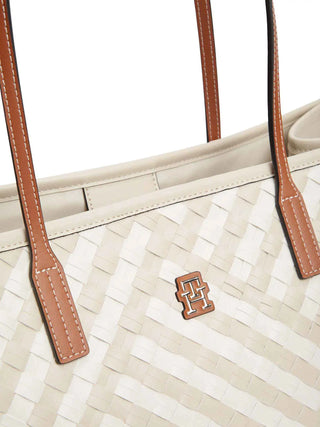 TOTE DONNA - TOMMY HILFIGER NATURALE - AW0AW18394 4
