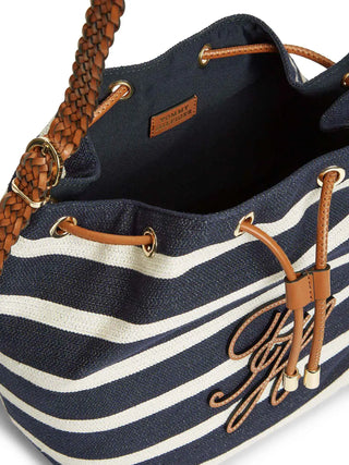 TRACOLLA DONNA - TOMMY HILFIGER BLU - AW0AW18401 3