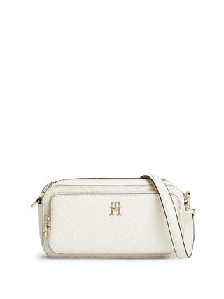 DAMEN-SCHULTERTASCHE - TOMMY HILFIGER CREME - AW0AW18414