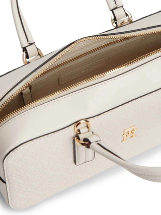 DAMEN-SCHULTERTASCHE - TOMMY HILFIGER CREME - AW0AW18415 3