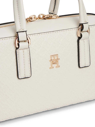 DAMEN-SCHULTERTASCHE - TOMMY HILFIGER CREME - AW0AW18415 4
