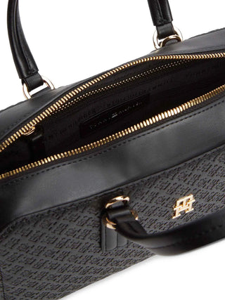 DAMEN-SCHULTERTASCHE - TOMMY HILFIGER SCHWARZ - AW0AW18415 3