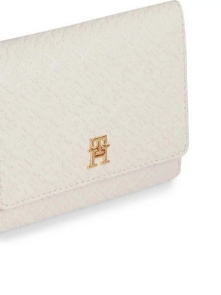 PORTAFOGLIO DONNA - TOMMY HILFIGER CREMA - AW0AW18484 3