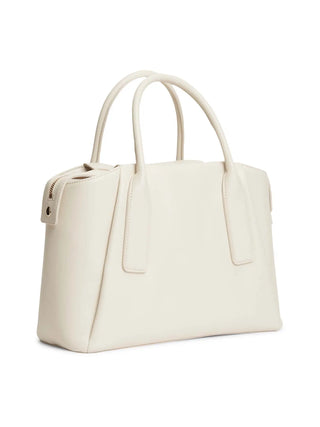BORSA A MANO DONNA - TOMMY HILFIGER CREMA - AW0AW18532 2