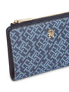 PORTAFOGLIO DONNA - TOMMY HILFIGER BLU - AW0AW18594 3