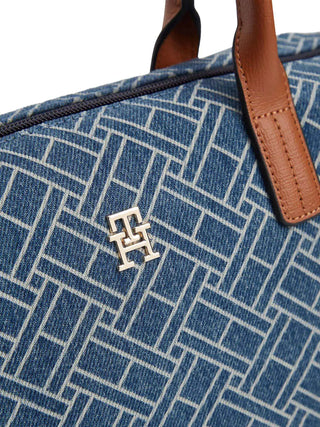 TOTE DONNA - TOMMY HILFIGER BLU - AW0AW18612 4
