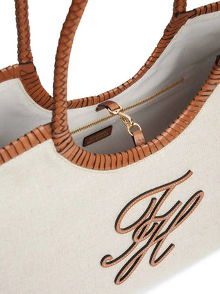 TOTE DONNA - TOMMY HILFIGER NATURALE - AW0AW18629 3