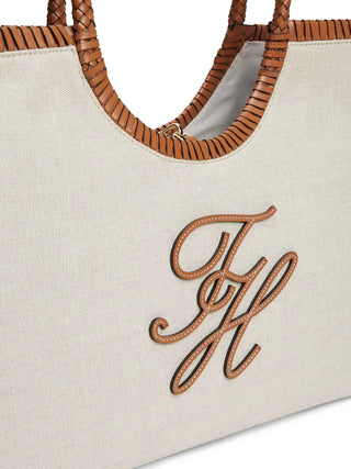 TOTE DONNA - TOMMY HILFIGER NATURALE - AW0AW18629 4