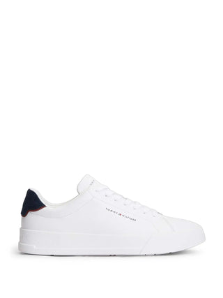 HERREN-SNEAKER - TOMMY HILFIGER WEISS-BLAU - FM0FM05367