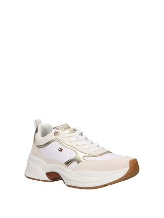 DAMEN-SNEAKER - TOMMY HILFIGER GOLD-WEISS - FW0FW09204 2