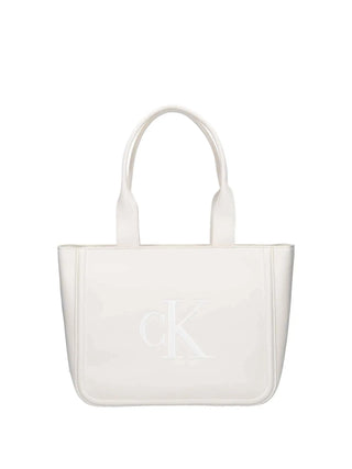 TOTE DONNA - CALVIN KLEIN BIANCO - LV04F3218G