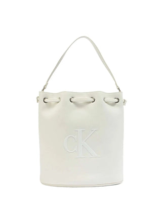 BORSA A MANO DONNA - CALVIN KLEIN BIANCO - LV04F3232G