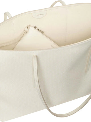 DAMEN-TOTE - CALVIN KLEIN WEISS - LV04F3266G 3
