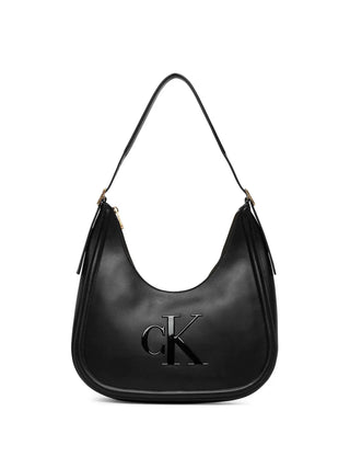 BORSA A SPALLA DONNA - CALVIN KLEIN NERO - LV04F3427G