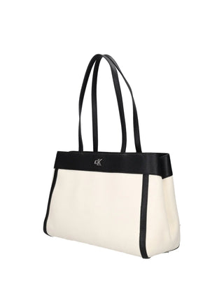 TOTE DONNA - CALVIN KLEIN BIANCO - LV04F3503G 2