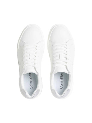 DAMEN-SNEAKER - CALVIN KLEIN WEISS-SILBER - YW0YW01948 2