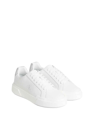 DAMEN-SNEAKER - CALVIN KLEIN WEISS-SILBER - YW0YW01948 3