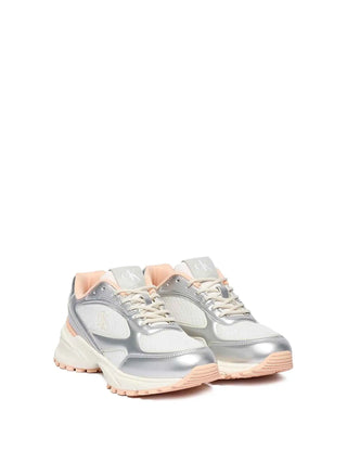 DAMEN-SNEAKER - CALVIN KLEIN WEISS-SILBER - YW0YW02063 2