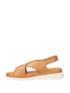 SANDALO DONNA - RIPOSELLA CUOIO - BRUNA E WC00BX 4