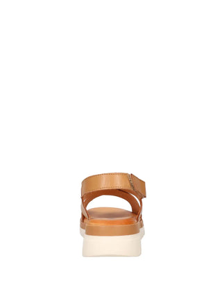 SANDALO DONNA - RIPOSELLA CUOIO - BRUNA E WC00BX 5