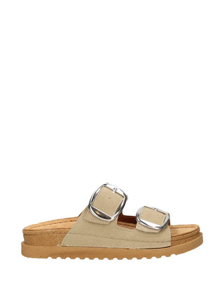 SCALZATO DONNA - RIPOSELLA BEIGE - LISA E WC02BX 1