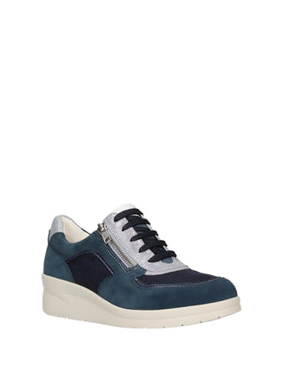 SNEAKERS DONNA - RIPOSELLA BLU - MANUELA E WC00BX 2