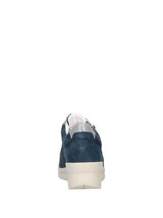 SNEAKERS DONNA - RIPOSELLA BLU - MANUELA E WC00BX 5