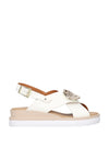 SANDALO DONNA - RIPOSELLA BIANCO - MARIA E WC00BX 1