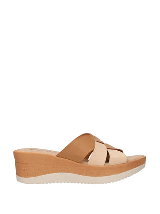 SCALZATO DONNA - RIPOSELLA BEIGE - MARIELLA E WC00BX 1