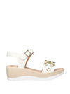 SANDALO DONNA - RIPOSELLA BIANCO - MARIELLA E WC02BX 1