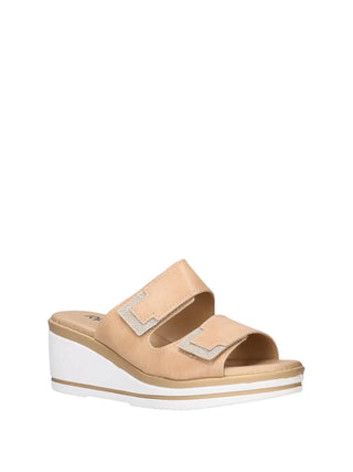 SCALZATO DONNA - RIPOSELLA BEIGE - PINA E WC01BX 2