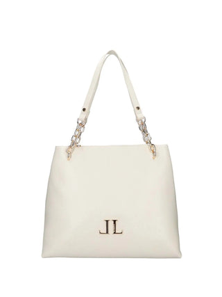 BORSA A SPALLA DONNA - LUMBERJACK BIANCO - LKP05WBA0101
