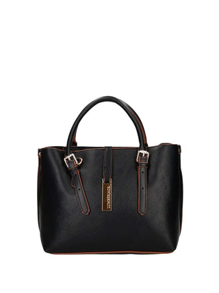 BORSA A MANO DONNA - LUMBERJACK NERO - LKP05WBA0214
