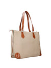 BORSA A SPALLA DONNA - LUMBERJACK NATURALE - LKP05WBA0701 3