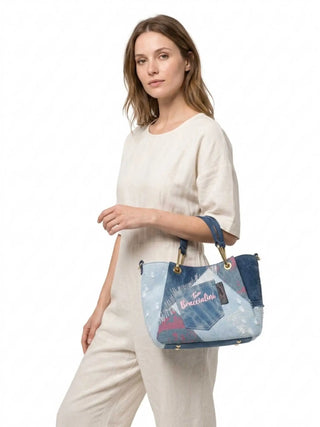 DAMENHANDTASCHEN - BRACCIALINI BLAU - B18820-TY 5