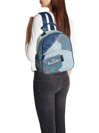 DAMEN-RUCKSACK - BRACCIALINI BLAU - B18824-TY 5