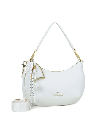 DAMEN-SCHULTERTASCHE - BRACCIALINI WEISS - B18842-YY 2