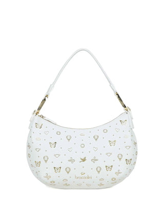 DAMEN-SCHULTERTASCHE - BRACCIALINI WEISS - B18882-YY