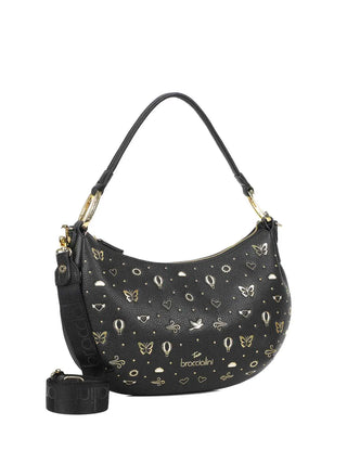 DAMEN-SCHULTERTASCHE - BRACCIALINI SCHWARZ - B18882-YY 2