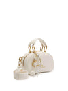 BORSA A MANO DONNA - BRACCIALINI BIANCO - B19110-YY 2