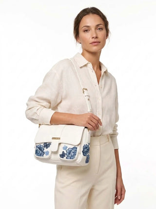 DAMEN-SCHULTERTASCHE - BRACCIALINI BLAU - B19120-TY 4