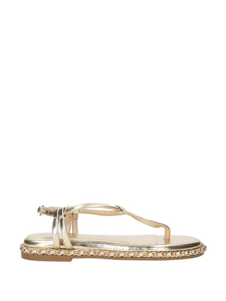 DAMEN-FLIP-FLOPS - IKAROS GOLD - 2532